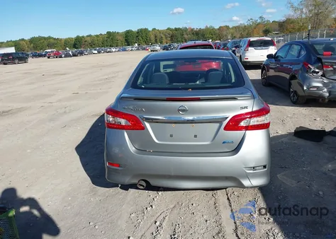 2013 Nissan Sentra Sr из США, поврежденный, VIN 3N1AB7AP7DL622917